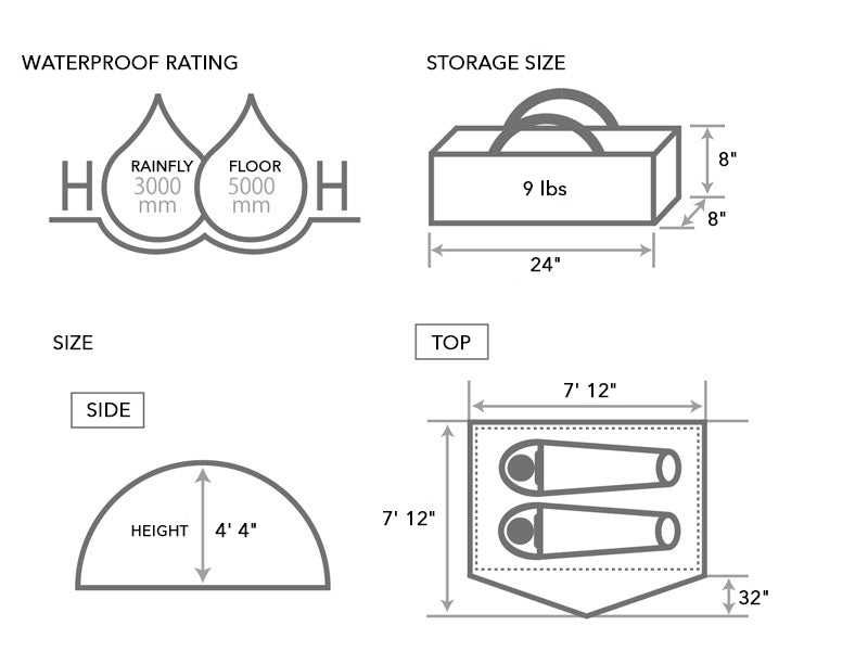 Tomo 1Pull Dome Tent