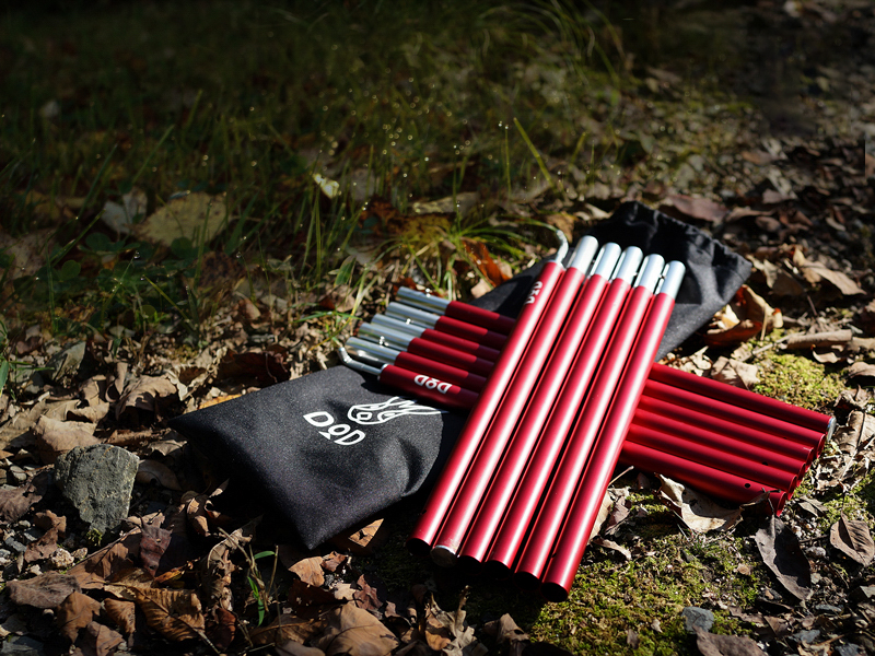Compact Tarp Poles