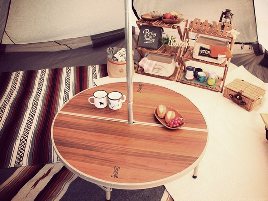One Pole Tent Table